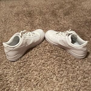 Nike Air Force One’s. Worn once.